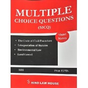 Hind Law House's Multiple Choice Questions [MCQ] on The Code of Civil Procedure [CPC], Interpretation of Statutes [IOS], Environmental Law & Land Laws I & Drafting Pleading & Conveyancing (DPC)[Edn. 2021-22]